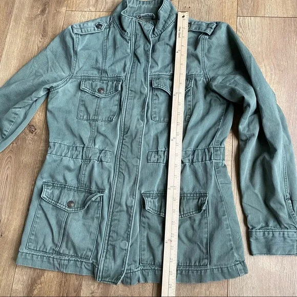 Levis Military Field Jacket Small Olive Green Cotton Fatigue Lightweight Utility - Picture 11 of 11
